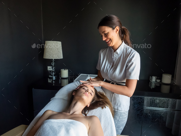 Sexy girl on girl massage